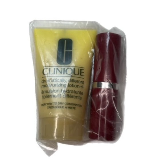 Clinique Other - Clinique Bundle Dramatically Different Lotion and Love Pop Lipstick